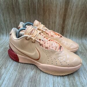 Nike LeBron 21 Melo Melo Men's Size 9 Melon Tint Shoes Sneakers FV2345-800